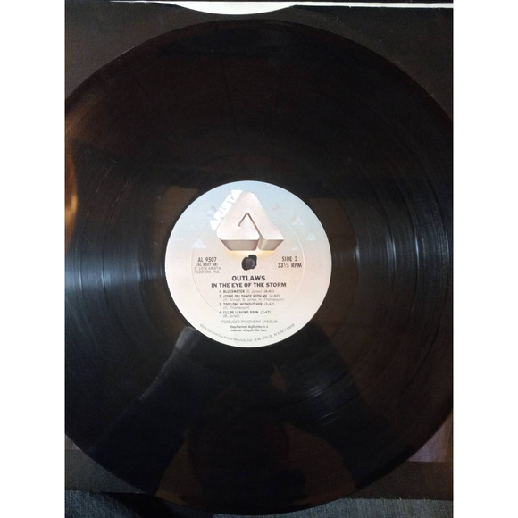 Outlaws-In The Eye Of The Storm- Vinyl LP Records - Excellence Condition - Picture 6 of 6